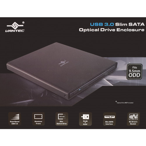 Vantec Premium NST-510S3-BK Enclosure